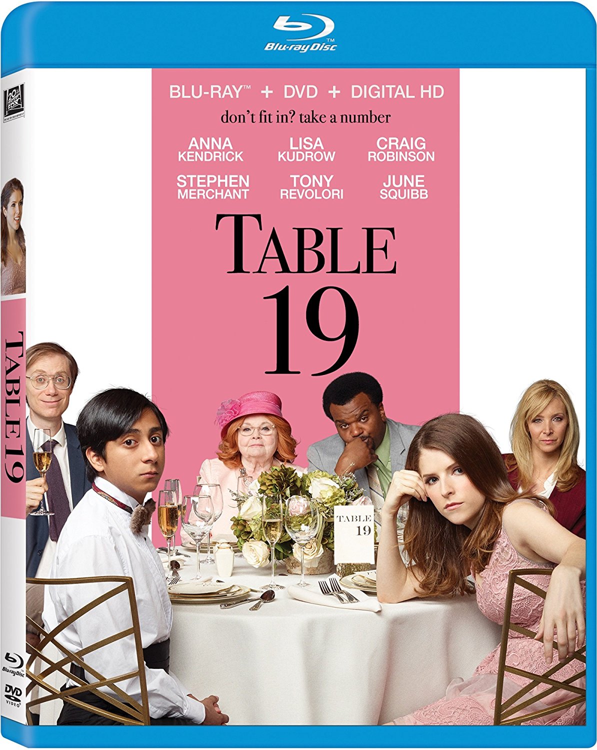 TABLE 19 -BLU RAY+ DVD -